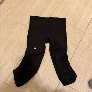 Lululemon cropped leggings, size 2